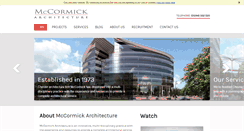 Desktop Screenshot of mccormick-architecture.co.uk